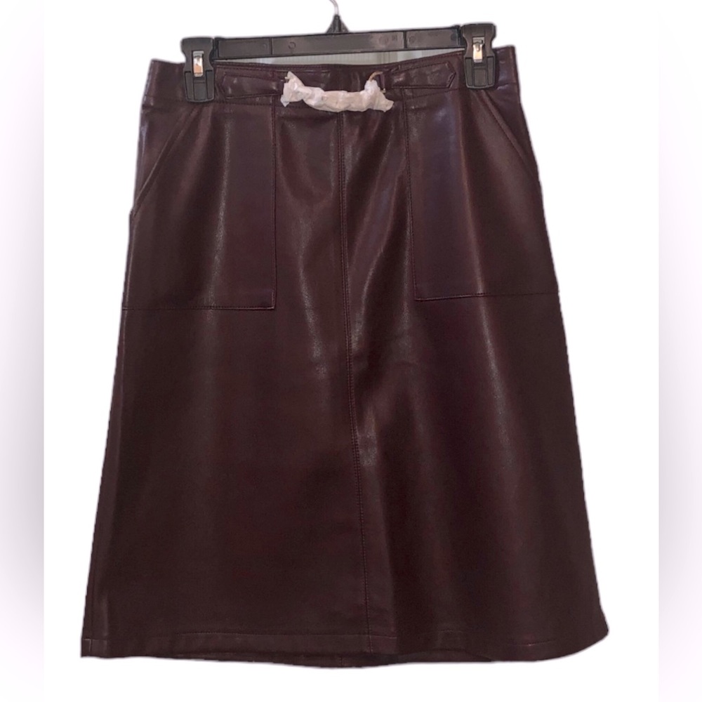 Marc New York Burgundy Skirt